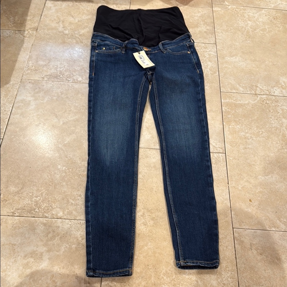 H&M Blue Skinny Jeans with Stretchy Comfort